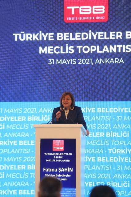 Fatma Şahin tekrar TBB Başkanı Seçildi