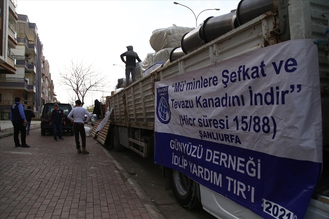 Günyüzü Derneğinden İdlibe İnsani