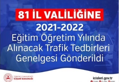 İçişleri Bakanlığından Trafik Tedbirleri