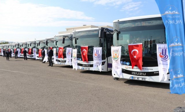 ŞANLIURFA’DA TOPLU TAŞIMA BAYRAM BOYUNCA