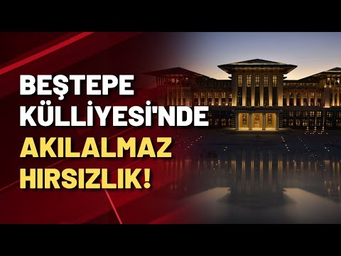 Beştepe’deki Cumhurbaşkanlığı Sarayı’nda inanılmaz bir