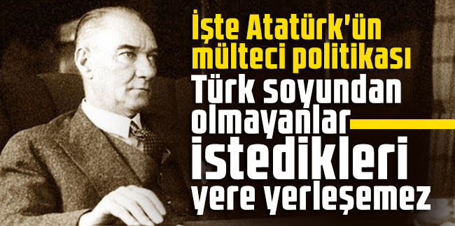 Atatürkün Mülteci