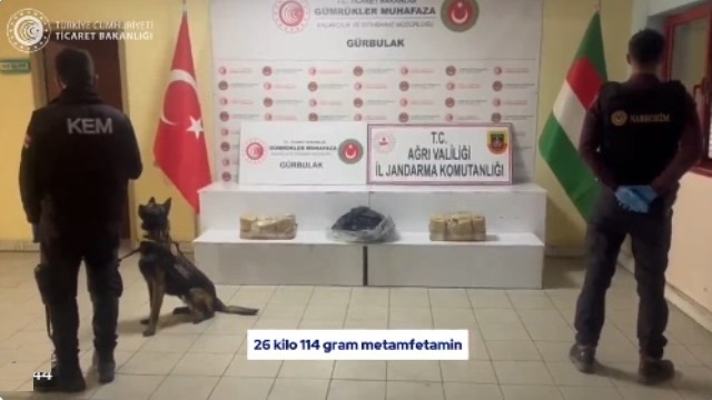 32 kilo 650 gram ağırlığında sıvı metamfetamin, ele